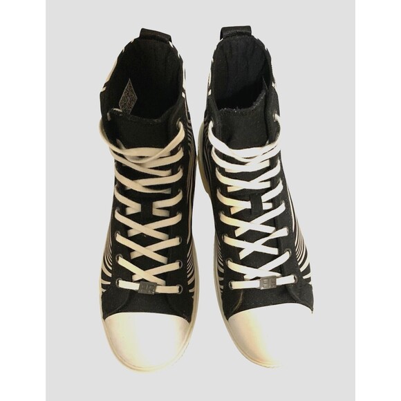 PF FLYERS Allston Chillhouse LET IT FLOW Hi Top Unisex Canvass Sneaker  NEW - Picture 4 of 8